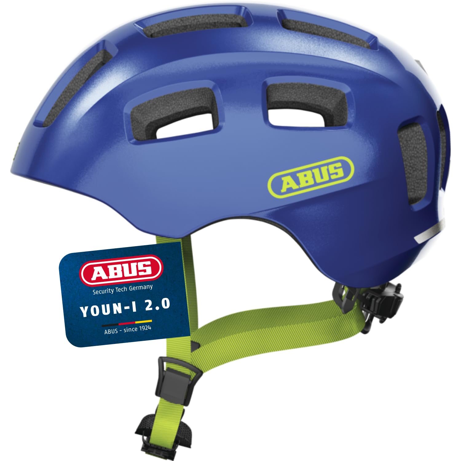 ABUS Youn-I 2.0 bike helmet - with light for children, teenagers and young adults - for girls and boys