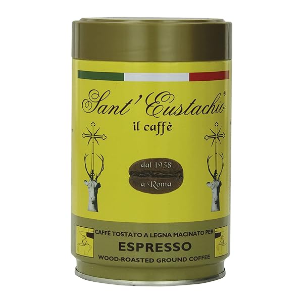 SANT EUSTACHIO ESPRESSO GROUND COFFEE IN CAN 8.8OZ/250G