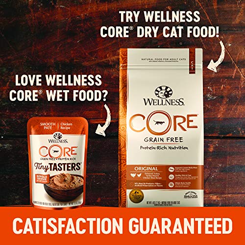 Wellness CORE Tiny Tasters Wet Cat Food, Complete & Balanced Natural