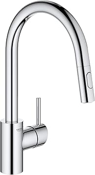 Grohe 3134910e Concetto Single Handle Kitchen Faucet Starlight
