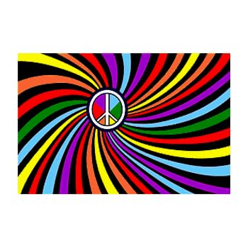 thumbnail image 2 of Coexist Rainbow Flag Banner – 3x5 FT Gay Pride Peace Symbol, Religious Tolerance, Multicolor 2 of 5