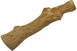Petstages Dogwood Durable Dog Chew Toy, Small - Long Lasting Chew Stick Made with Real Wood - USA Made, S