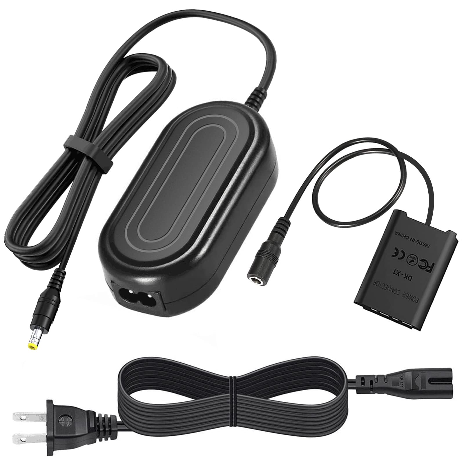 Photo 1 of Gonine for Sony ZV-1 ZV1 NP-BX1 Dummy Battery and Continuous Power Supply AC Adapter, fit for Sony ZV1 ZV-1 II, ZV-1F ZV1F, DSC-RX1 RX1R, RX100 II III IV V VI VII Vlogging and Digital Camera.