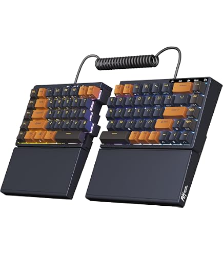Amazon.com: ZORNHER ST68 Wireless Ergonomic Split Mechanical