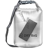 Zanhour Waterproof Dry Bag - Roll Top Transparent Storage Bag,2L/5L/10L/20L,Suitable for Traveling, Swimming, Kayaking, Camping, Fishing, Rainy Day Trips