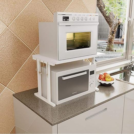 ACZZ Rack de horno de microondas, práctica cocina Rack de ...