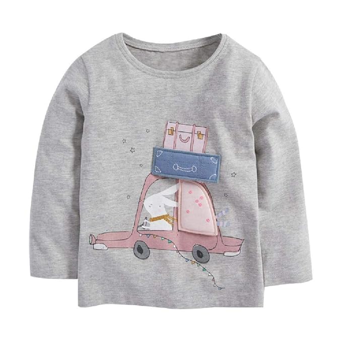 maglietta manica lunga rossa bambino