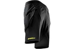 Storelli ExoShield Goalkeeper Shorts, High-Impact Protection, Sweat-Wicking, Breathable Athletic Shorts for Soccer