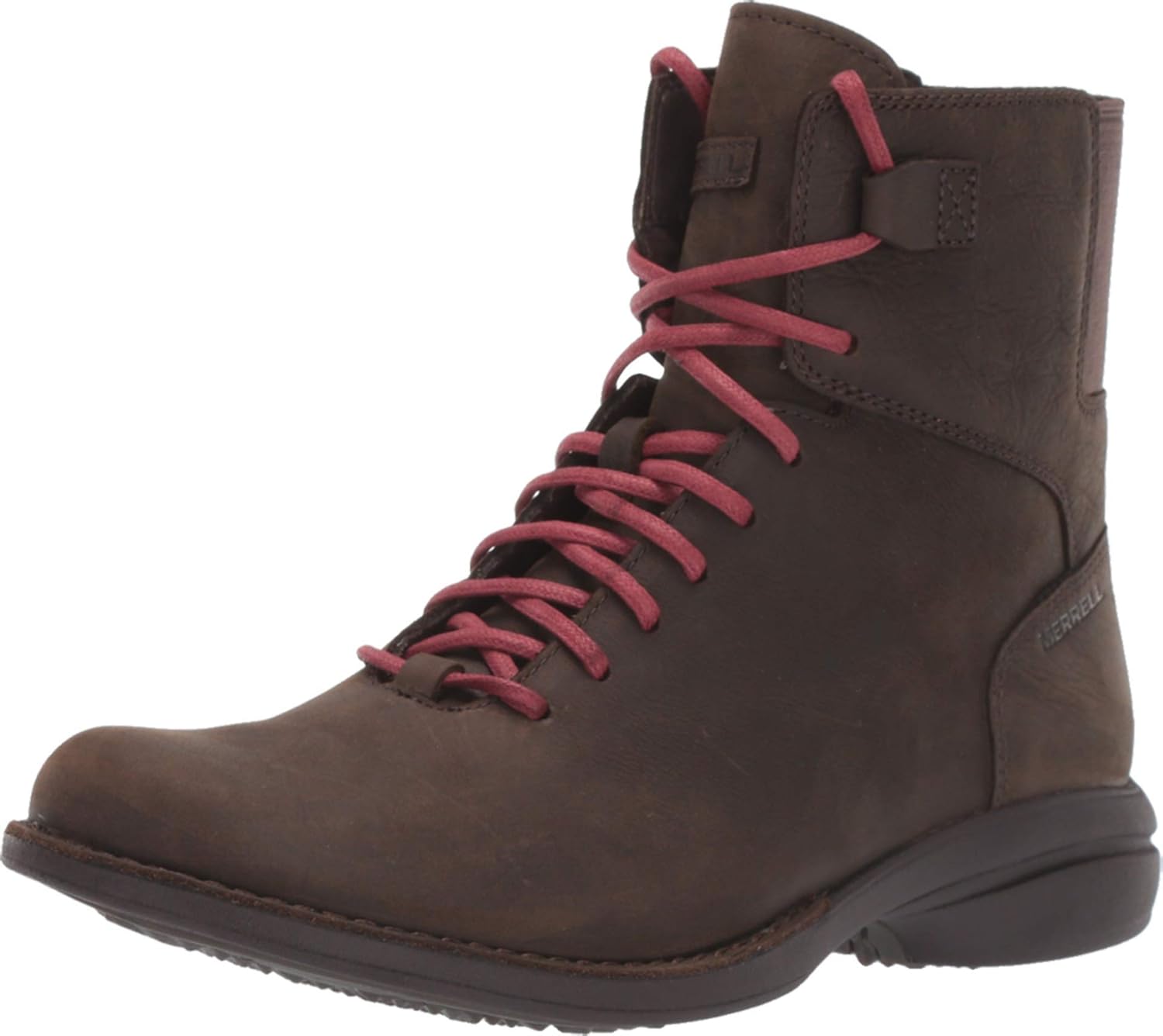 merrell women's lace up boots