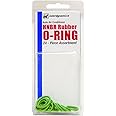 Interdynamics Certified A/C Pro Car Air Conditioner HNBR Rubber O Rings, High Temp HNBR Rubber O Ring for R-12 and R-134A Air Conditioning Refrigerant, 24 O Rings in 8 Different Sizes