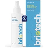 BRIOTECH Topical Skin Spray, Face & Body HOCl Skincare, Travel, 2 oz | Daily hypochlorous acid skincare, fits into gym bags,