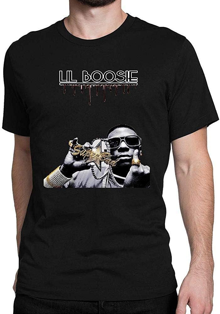 GladysWatchman Men's Lil Boosie Art Trend T-Shirt