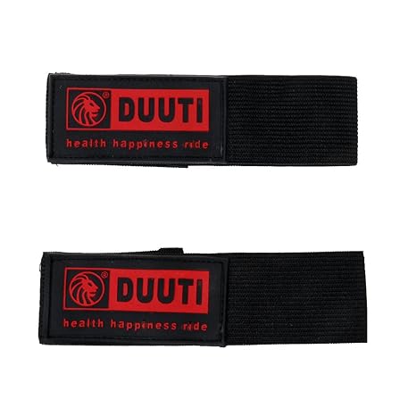 1 Paar Hosen Klettband, Hosenband mit Klettverschluss, Selbstklebend zum Joggen, Radfahren, Reiten