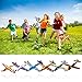 iBaseToy Flying Glider Plane - 8 Inch, 6 Different Designs, Construction Party Supplies Party Favors for Kids Boys, Foam Glider Toy for Birthday Giveaway Prize Goodie Bag (24 Pack)