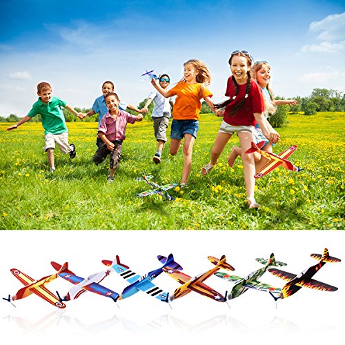 5 iBaseToy+Pack+Flying+Glider+Plane