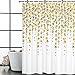 Sunm Boutique Yellow Flowers Bathroom Shower Curtain Set Hooks Included Waterproof Durable Polyester Fabric Shower Curtains Bathroom Accessories