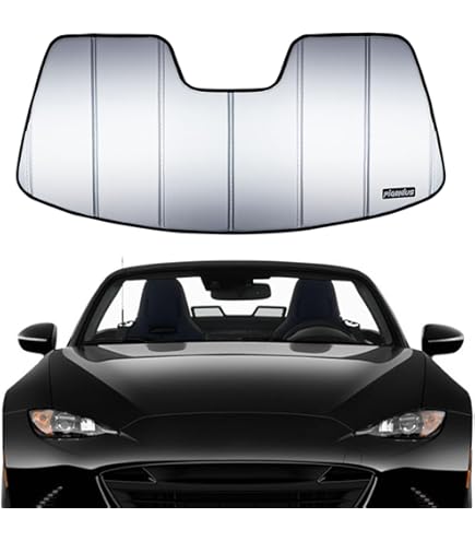 Amazon.com: Mazda Genuine 0000-8M-D11 Windshield Sunscreen