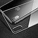 [3-Pack] -iPhone X Back Screen Protector 2.5D Ultra Tempered Glass for iPhone X Back 9H Screen Cover Glass Protective Film for iPhone X Back Glass Film …