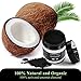 Teeth Whitening Charcoal Powder, 2 Pack, Natural Organic Coconut Activated Charcoal Natural and Peppermint Flavour Set of 2, 45g per Pack