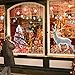 Reindeer Snowflake Wall Decal Window Stickers Home Decor for Christmas Decoration Home Hotel Bar and Store’s Display Window
