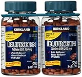 USP Ibuprofen, 200 Mg, 500 Tablets (Pack of 2)