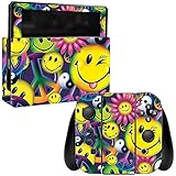 MightySkins Skin for Nintendo Switch - Peace Smile