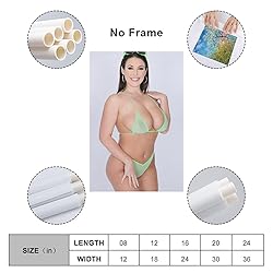 HBHCLXN Angela White Bikini Sexy Poster Hot Girl
