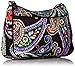 Vera Bradley Women's Cotton Little Crossbody Purse, Kiev Paisley, One Size