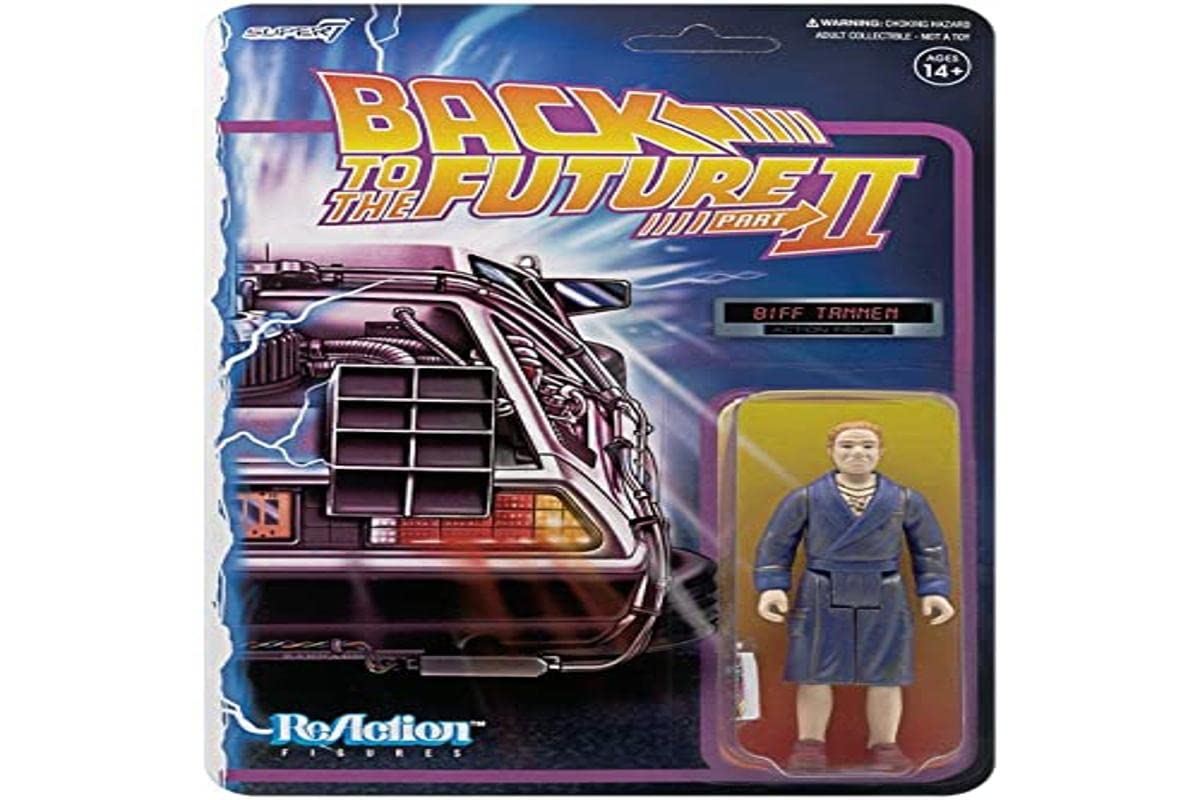 SUPER7 ReAction Action Figure W1 - Biff Tannen Bathrobe