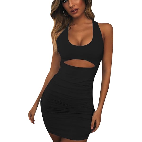 rubber bodycon dress Amazon.com: EXLATEX Women's Latex Rubber Bodycon Dress Tigh Fitting  Sleeveless Club One-Piece Hanging Neck Dress (One Size, Black) : Clothing,  Shoes & Jewelry