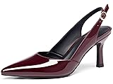 Rilista Women's Slingback Kitten Heels Closed