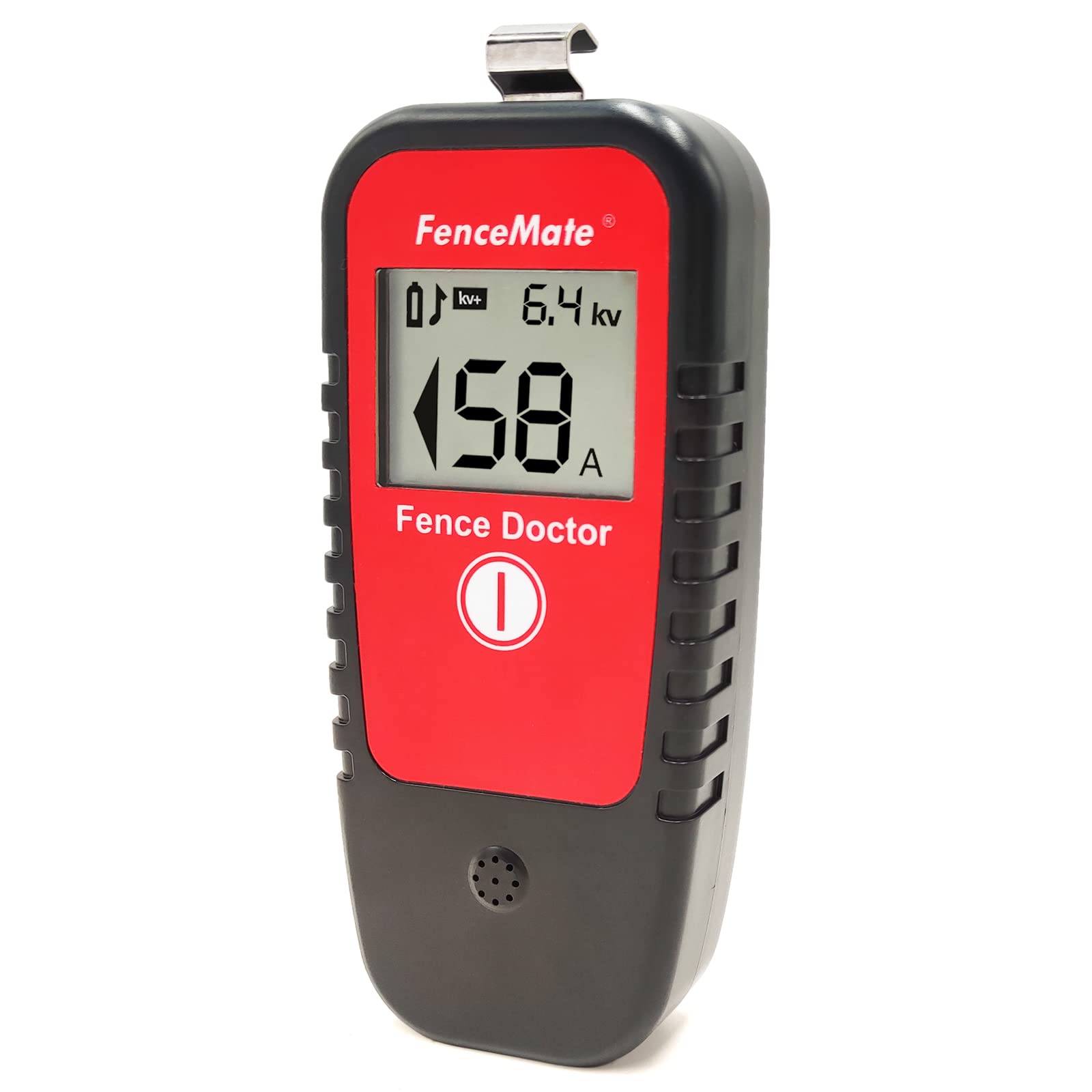 FenceMate Digital Fence Tester for Fence Volt up to 19.9 kV, Cordless Fence Detector up to 19,900 V, Fence Scout, Fault Finder Diagnose Current (Amp) & Flow Direction
