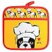 Marc Tetro Boston Terrier Pot-Holder Grabber, Yellow and Red