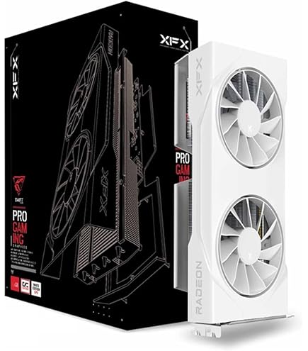 Amazon.com: XFX Swift AMD Radeon RX 9060 XT OC White Triple Fan