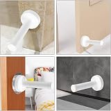 Northern Brothers Door Stops Pack White Floor Self Adhesive Heavy Duty view 7