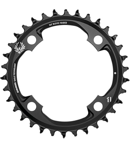 Amazon.com: SRAM X-SYNC 2 Eagle E-MTB Chainring 32t 94 BCD