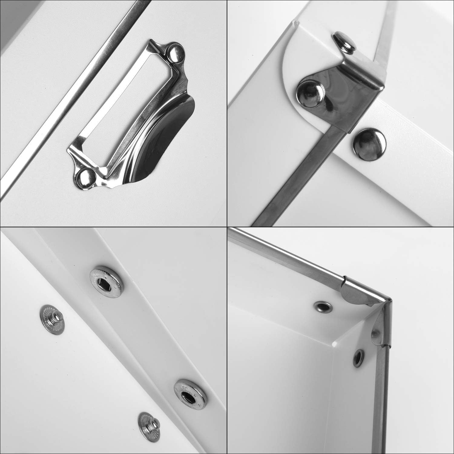 SEEKIND Office Storage Boxes with Lid, Water-Proof Storage Bins for Toys,Shoes,Clothes,Office.(White): Office Products