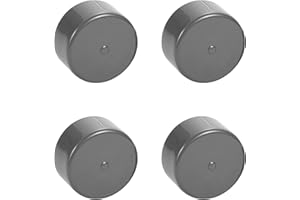 LBTODH 4 Pack 1.98-Inch Bearing Bars Covers Protector Rubber Caps Trailer Wheel Hub Dust Covers Replacement (Grey)