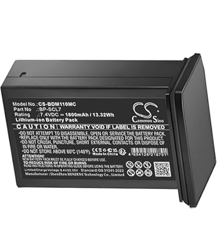Amazon.com: Leica Lithium Ion BP-SCL7 Battery for M11 Camera