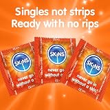 Skins Ultra Thin Premium Condoms 12 Pack - No Latex Smell, Extra Lubrication view 7