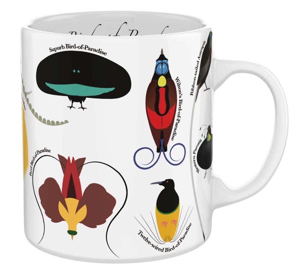 New York Puzzle CompanyCeramic Mug - Cornell Lab Birds-of-Paradise
