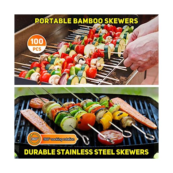 OlarHike BBQ Grill Accessories Set for Men Women, 29PCS Grilling