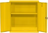 The Workplace Depot Hazardous Storage Cabinet – Lockable Doors 30L Sump view 3