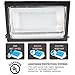 Sunco 80W LED Wall Pack Outdoor Industrial Dimmable Waterproof Commercial Grade Security Warehouse Super Bright Parking Lot, 5000K Daylight, 12000 Lumen, AC120-277V
