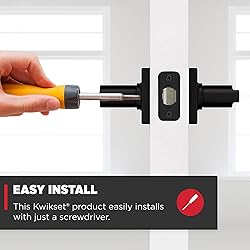 Kwikset Casey Hallway Passage and Bed/Bath Privacy