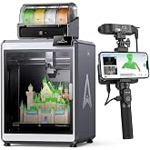 Creality K2 Plus Combo 3D Printer + CR-Scan Ferret Pro Scanner Bundle, Scan to Print Workflow, Multi-Color 600mm/s Printing &amp; 0.1mm Wireless 3D Scanning