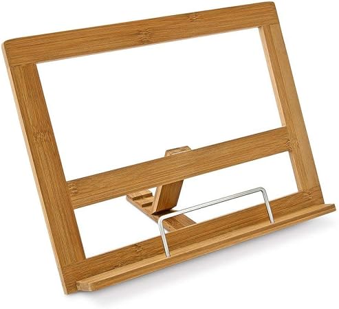 Ordnung & Aufbewahrung Kochbuchhalter Edelstahl Glas Kochbuchständer