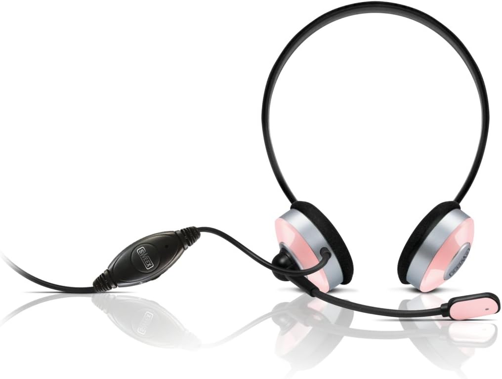 Sweex Neckband Headset - Pink