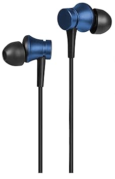 Mi Earphone Basic with Ultra deep bass and mic (Blue)