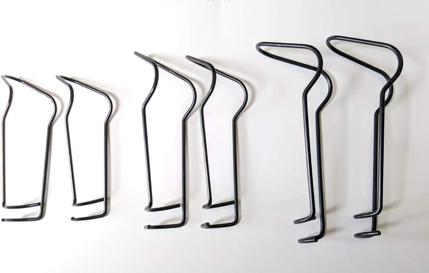 Spring fastening clips suitable for 12mm, 16mm and 20mm poles and bamboo canes (Spring Clips: 20mm (Pack of 20))
